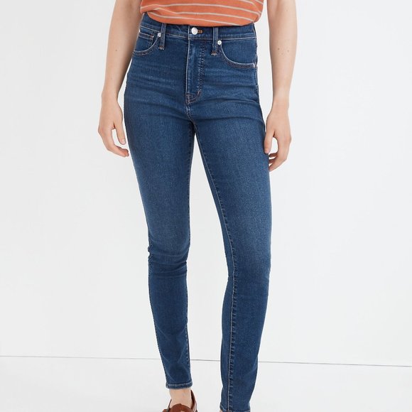 Madewell 10" High-Riser Skinny Skinny Jeans Size 31 - Picture 1 of 11